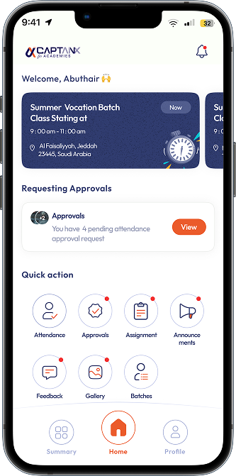 CAPTANX Mobile App